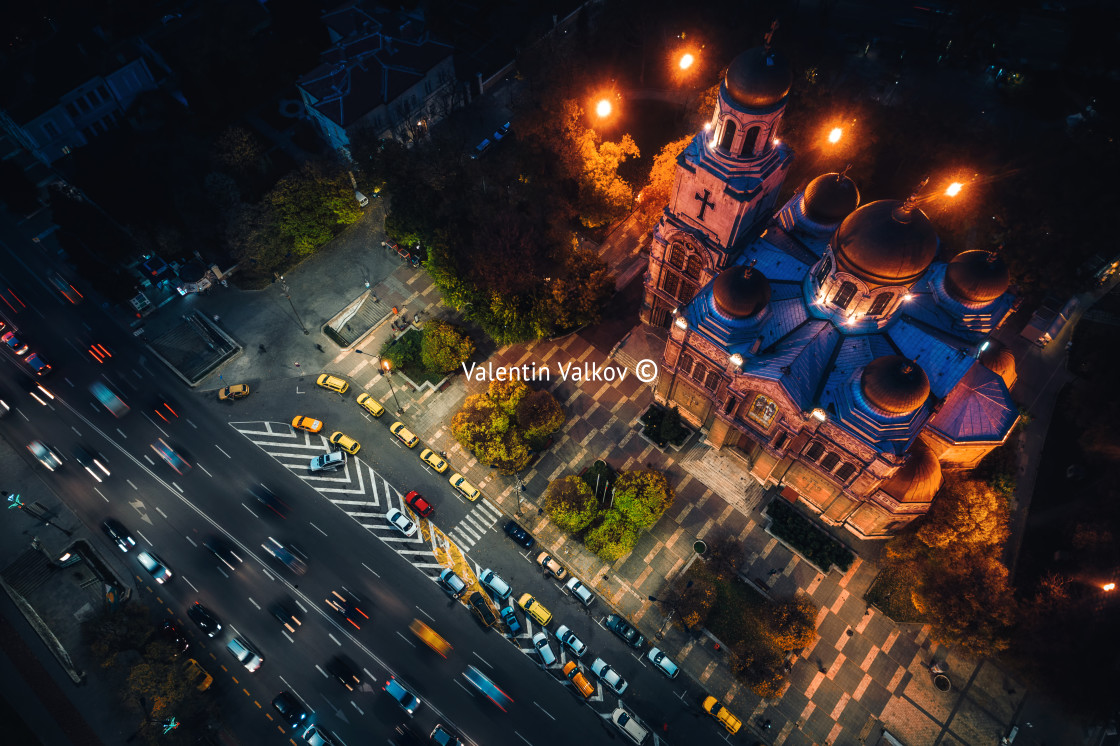 "The Cathedral of the Assumption in Varna" stock image