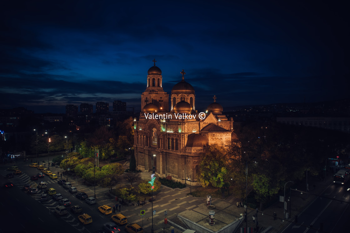 "The Cathedral of the Assumption in Varna" stock image