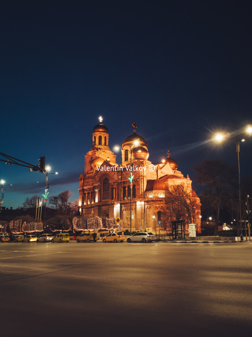 "The Cathedral of the Assumption in Varna" stock image