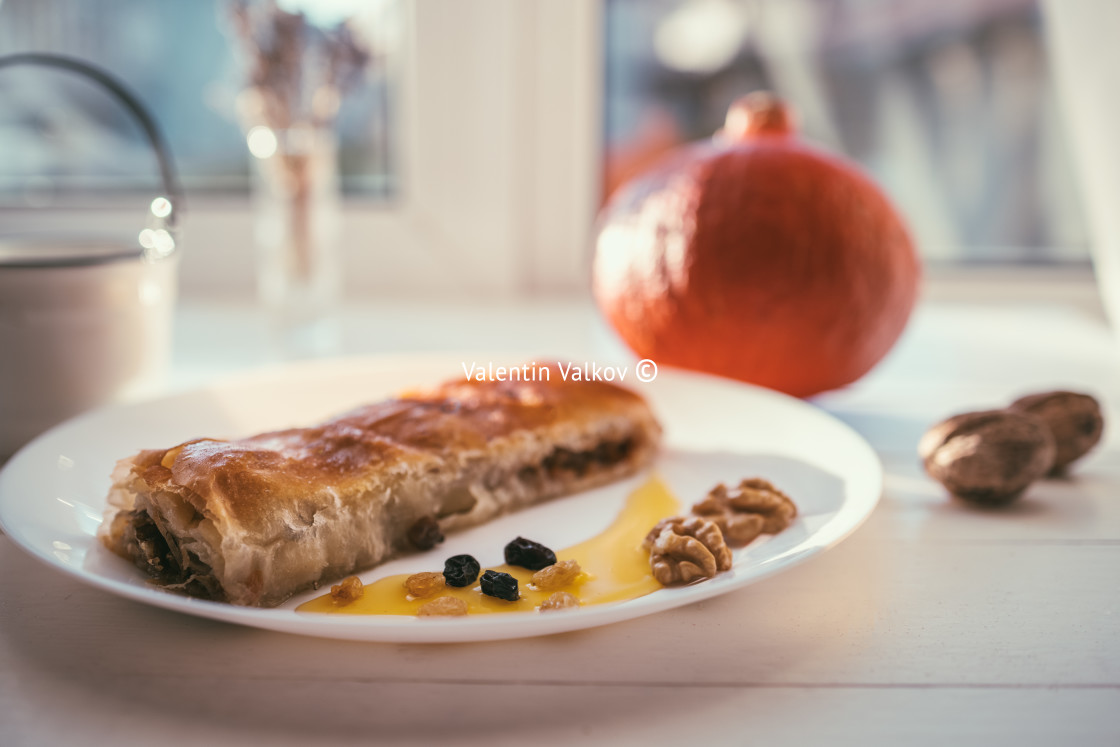 "Pumpkine pie" stock image