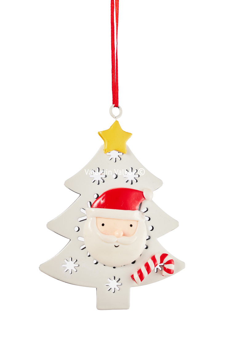 "Christmas tree ornament, holiday winter decoration" stock image