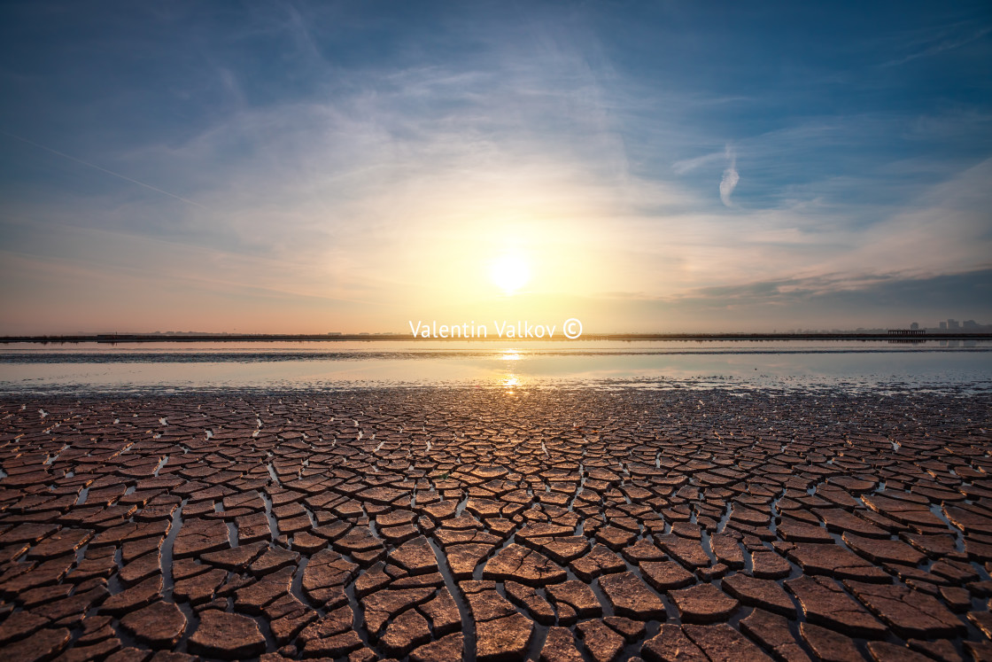 "Cracked Earth Pattern Texture" stock image