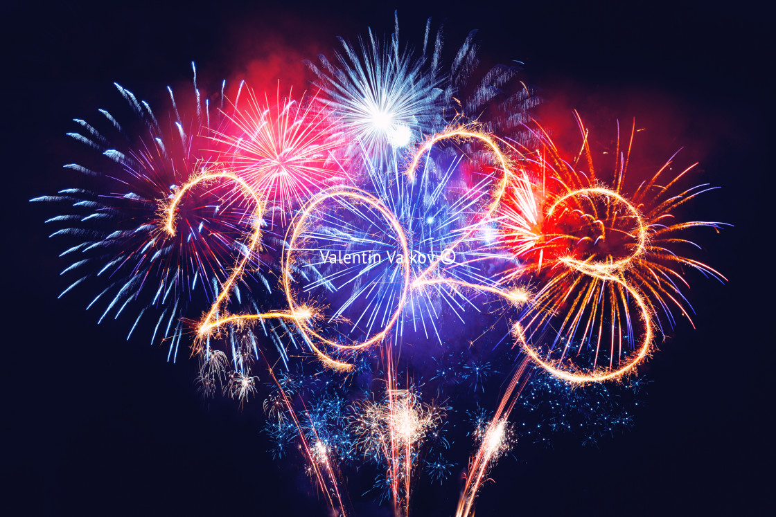 "Sparkle firework on black background, happy new year 2023 concep" by Valentin Valkov - $24.48 "Sparkle firework on black background, happy new year 2023 concep" stock image