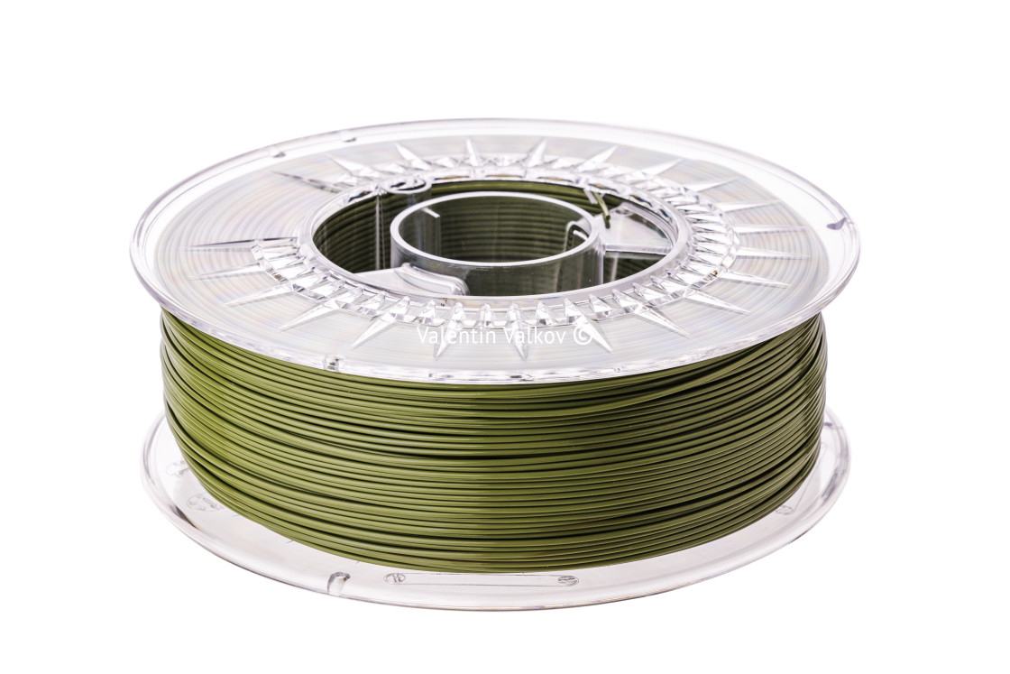 "Wire for 3D printing roll. Filament thermoplastic for 3d printin" stock image