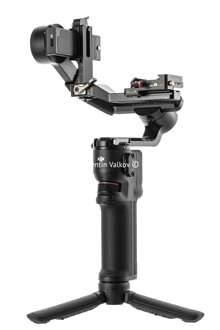 "DJI Ronin 3 mini isolated on white" stock image