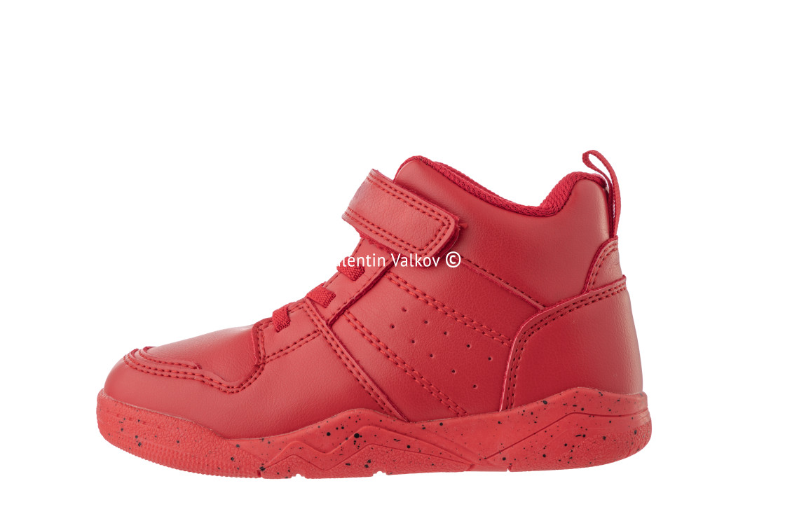 "Red kids shoes. Sport sneakers isolated on white background" by Valentin Valkov - $24.48 "Red kids shoes. Sport sneakers isolated on white background" stock image