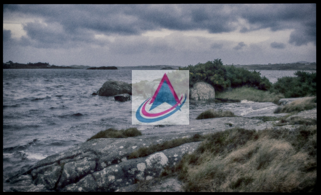 "Donegal shoreline" stock image