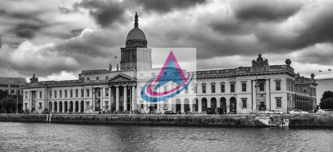 "Dublin Historic Building" stock image