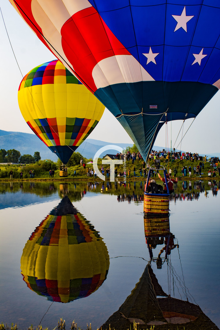 "Double Reflection" stock image