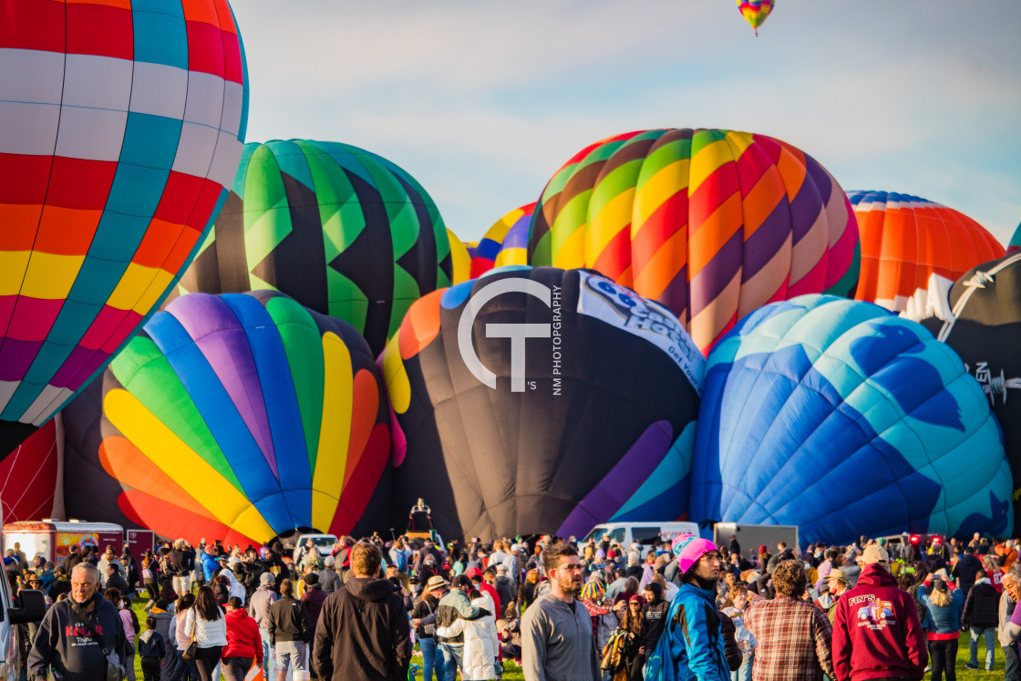 "Rows of Color" stock image