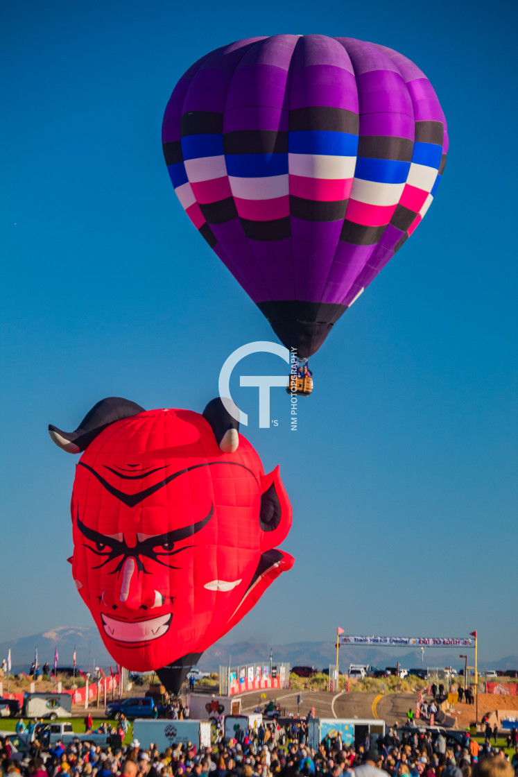 "The Watching Devil" stock image