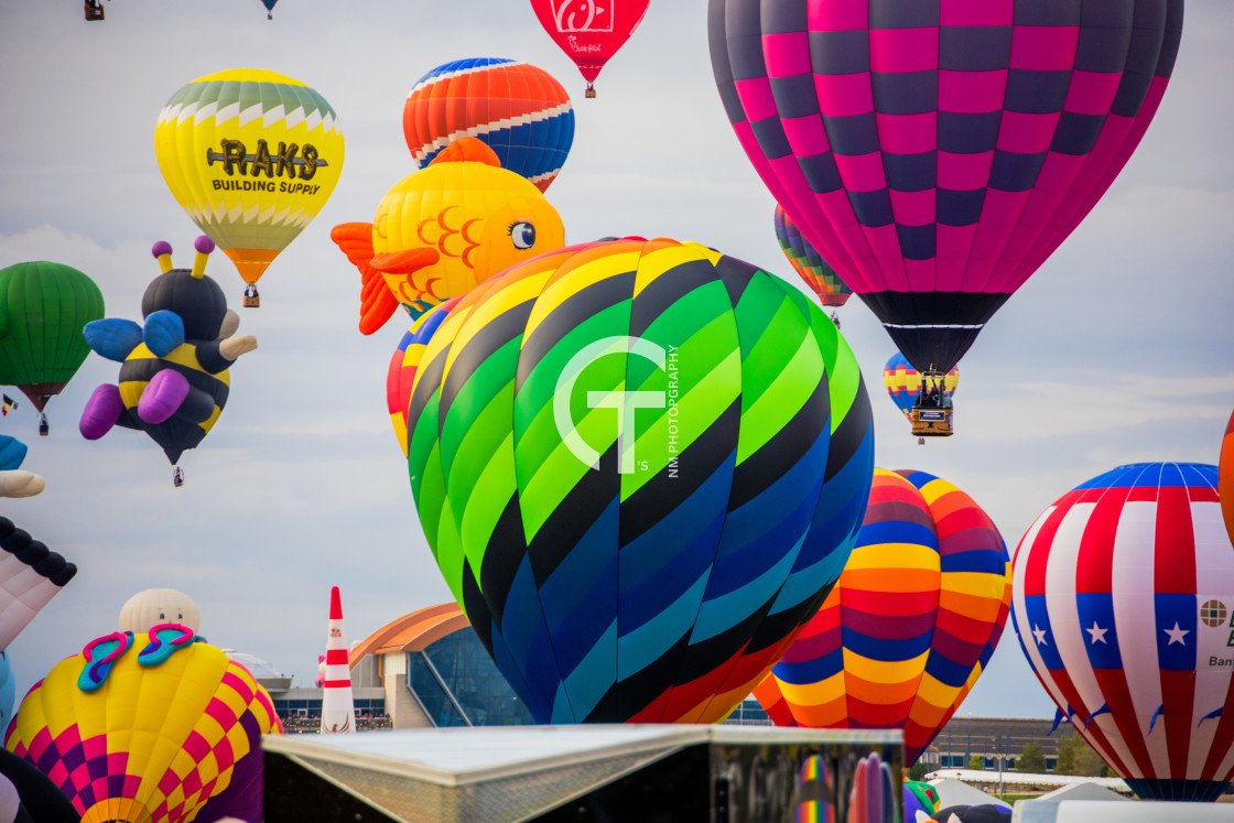 "2022 Balloon Fiesta #128" stock image