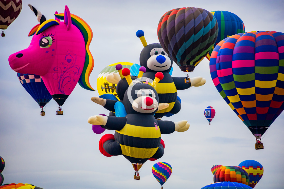 "2022 Balloon Fiesta #124" stock image