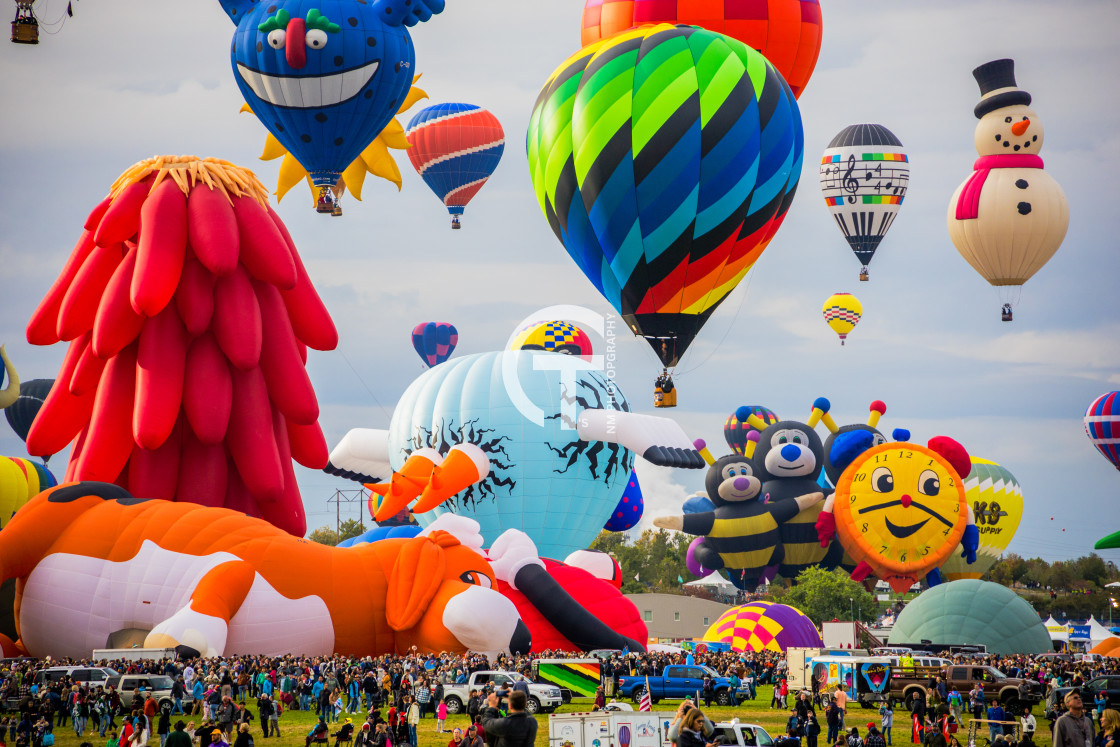 "2022 Balloon Fiesta #129" stock image