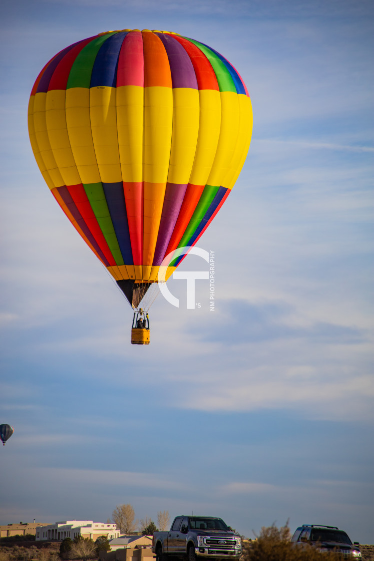 "Anu in the sky" stock image