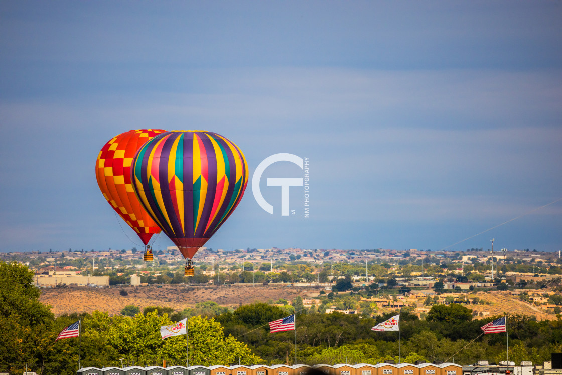 "SO over the valley" stock image