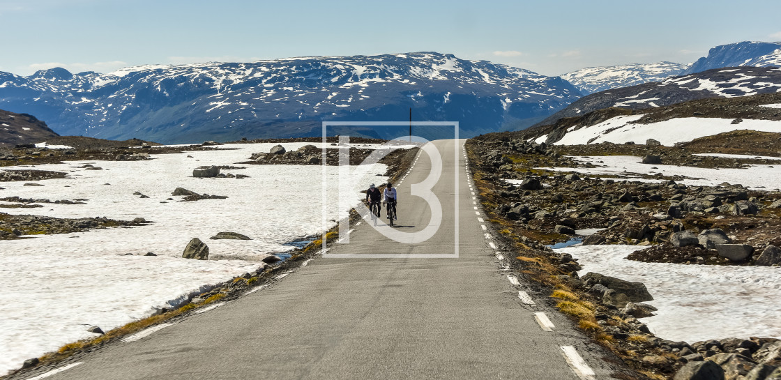 "Norway road" stock image