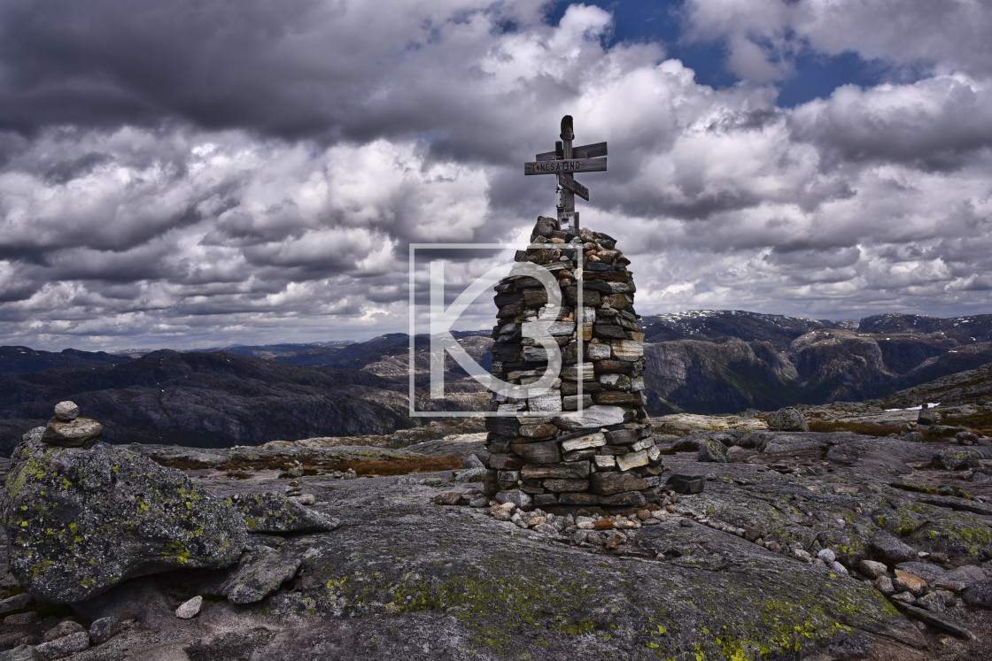 "Cairn" stock image