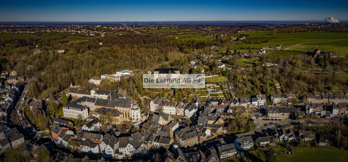 "Luftbild Panorama Kornelimünster Knolle Aachen Aerial" by Die Luftbild AG Hans-Jörg Behrendt - $3.70 "Luftbild Panorama Kornelimünster Knolle Aachen Aerial" stock image