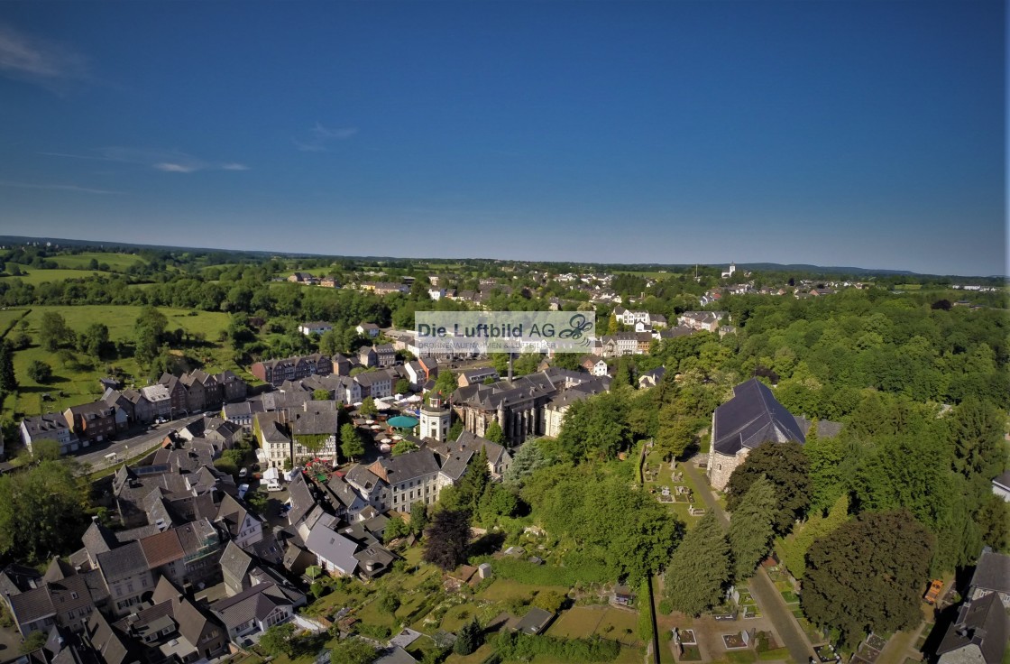 "Luftbild Panorama Kornelimünster Knolle Aachen Aerial" by Die Luftbild AG Hans-Jörg Behrendt - $2.47 "Luftbild Panorama Kornelimünster Knolle Aachen Aerial" stock image