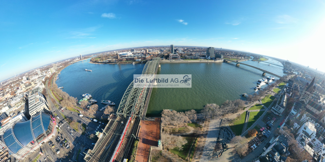 "Luftbild Köln Dom Rhein St. Martin Rheingarten Panorama" by Die Luftbild AG Hans-Jörg Behrendt - $2.47 "Luftbild Köln Dom Rhein St. Martin Rheingarten Panorama" stock image