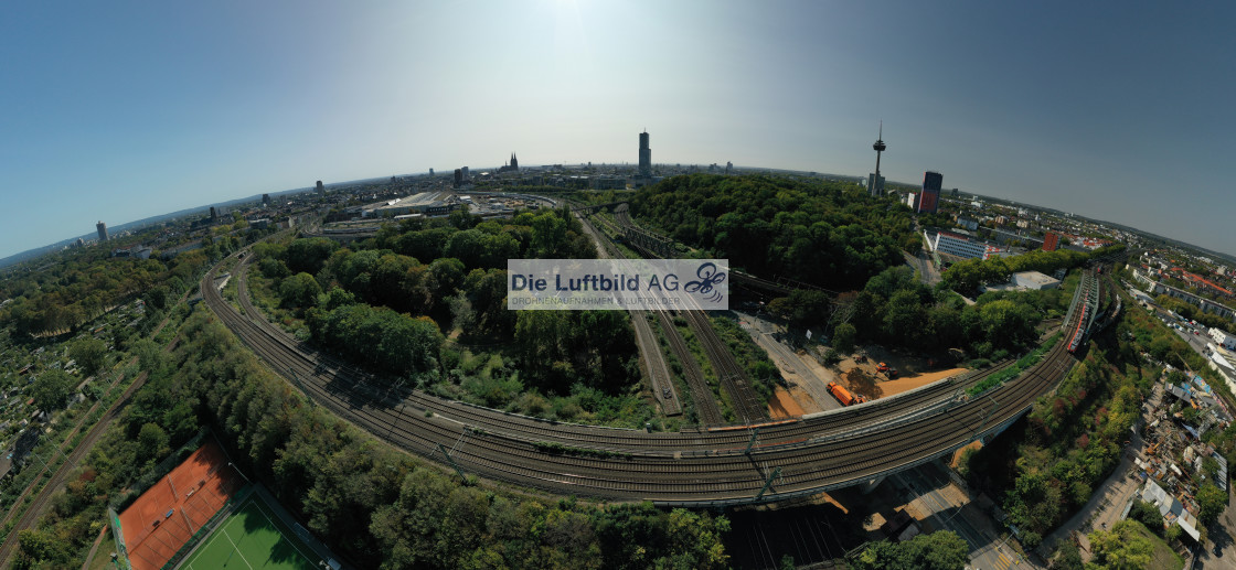 "Luftbild Panorama Köln Nippes Odonien Mediapark" by Die Luftbild AG Hans-Jörg Behrendt - $2.47 "Luftbild Panorama Köln Nippes Odonien Mediapark" stock image