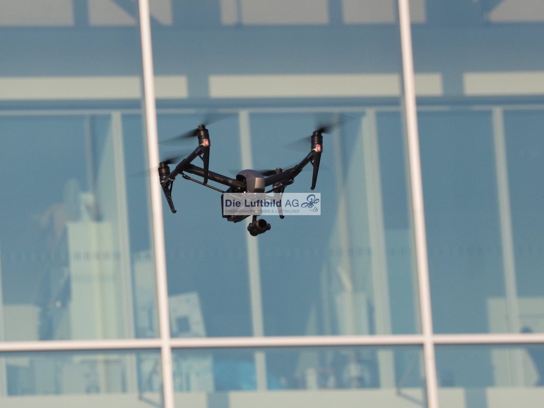 "Drohne in der Luft DJI Inspire 2 Aerial Drones" by Die Luftbild AG Hans-Jörg Behrendt - $1.85 "Drohne in der Luft DJI Inspire 2 Aerial Drones" stock image