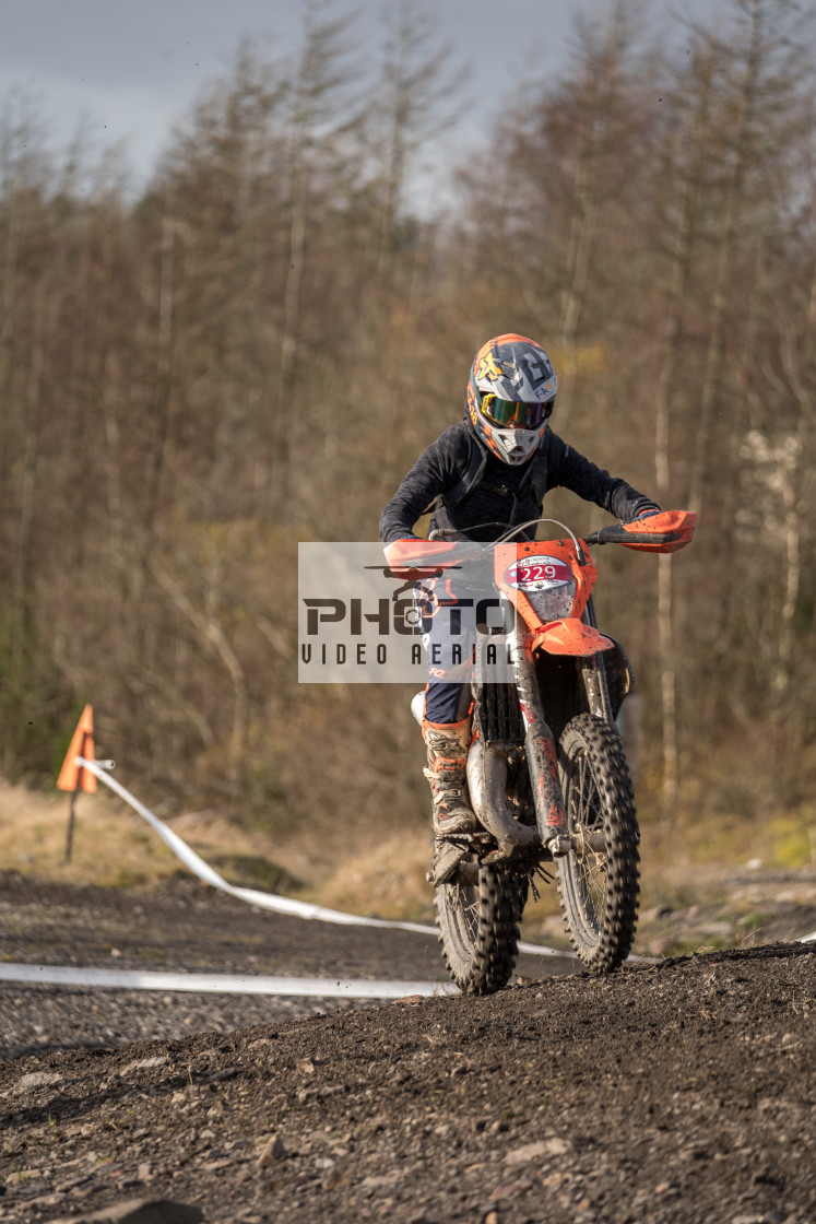 "Race 1 Day 1 Outdoor Welsh Events" stock image