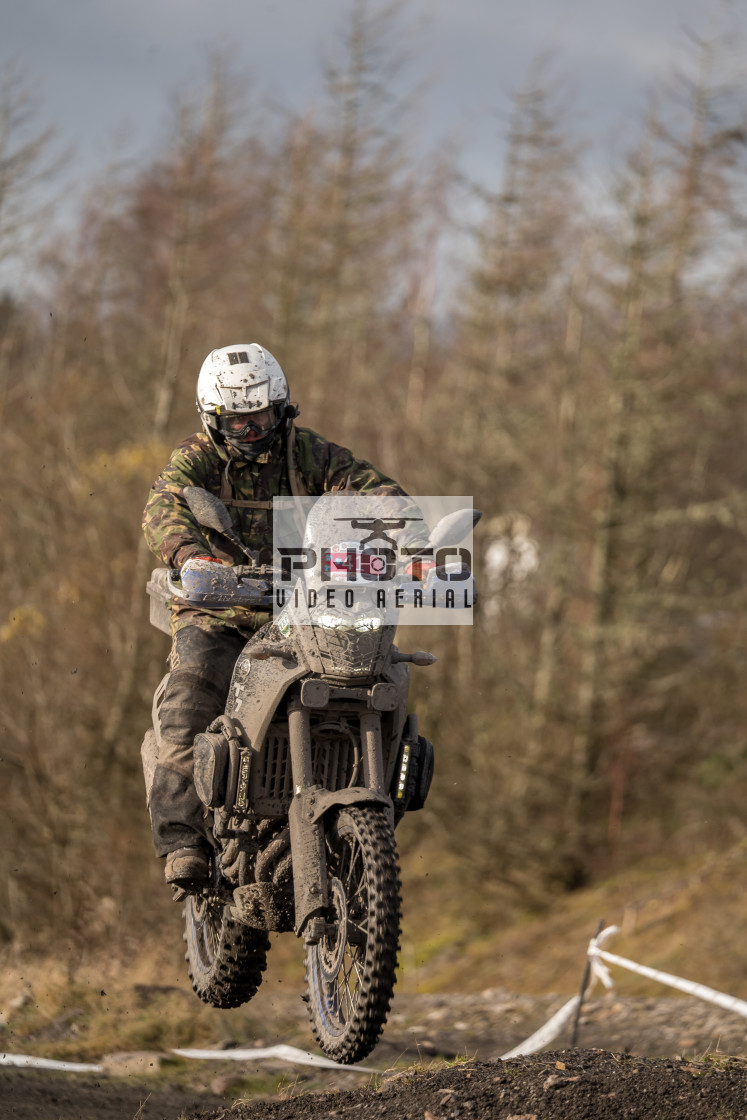 "Race 1 Day 1 Outdoor Welsh Events" stock image