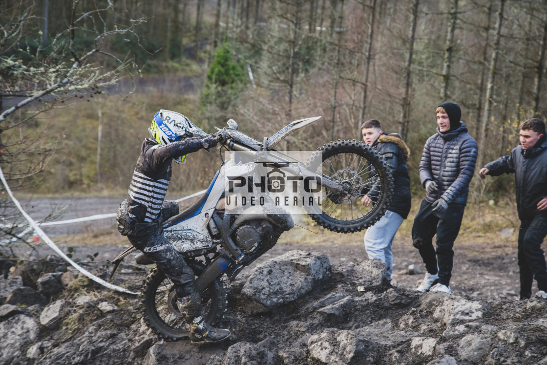 "Day 2 race 2 Outdoor Welsh Events 5th Dec" stock image