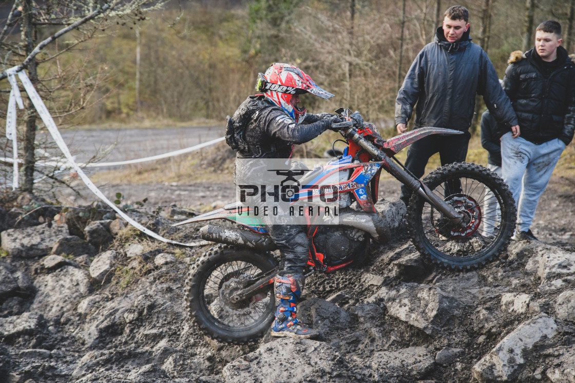 "Day 2 race 2 Outdoor Welsh Events 5th Dec" stock image