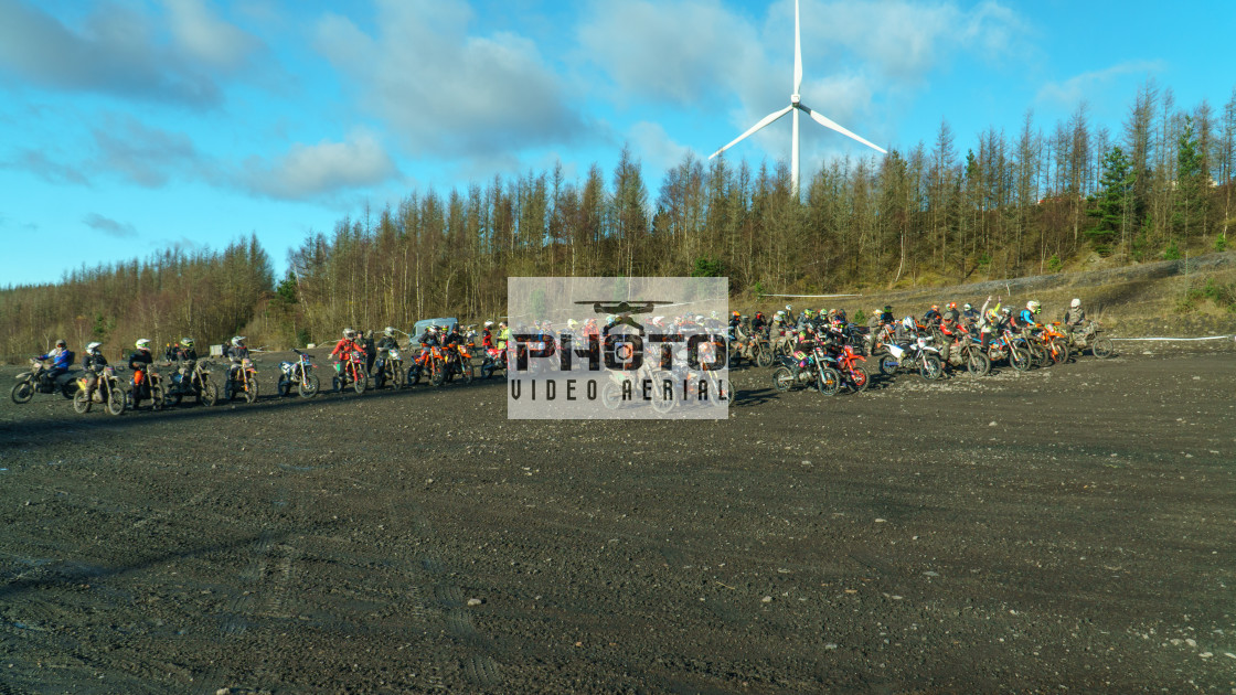 "Day 2 race 2 Outdoor Welsh Events 5th Dec" stock image