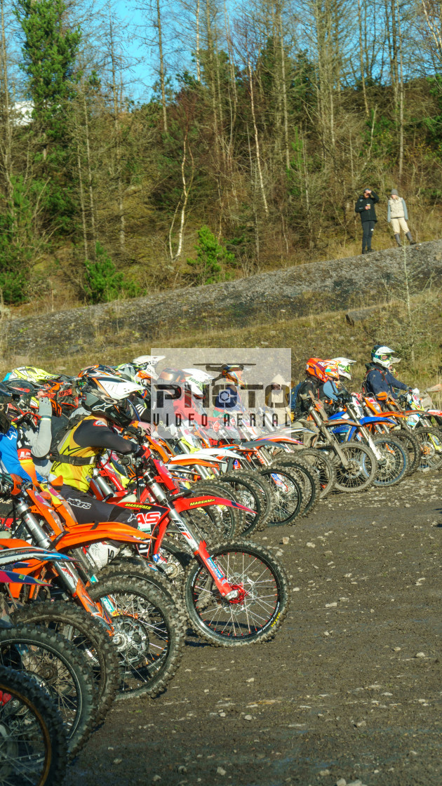 "Day 2 race 2 Outdoor Welsh Events 5th Dec" stock image