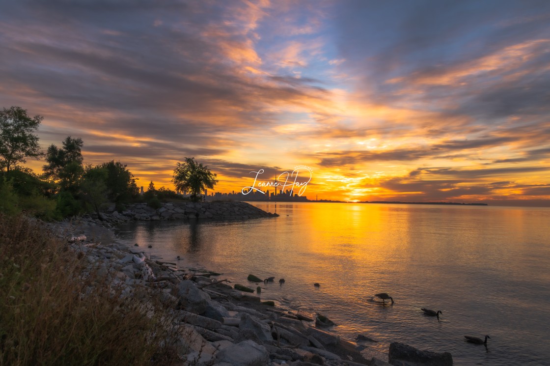 "Toronto's Gift of Light" stock image