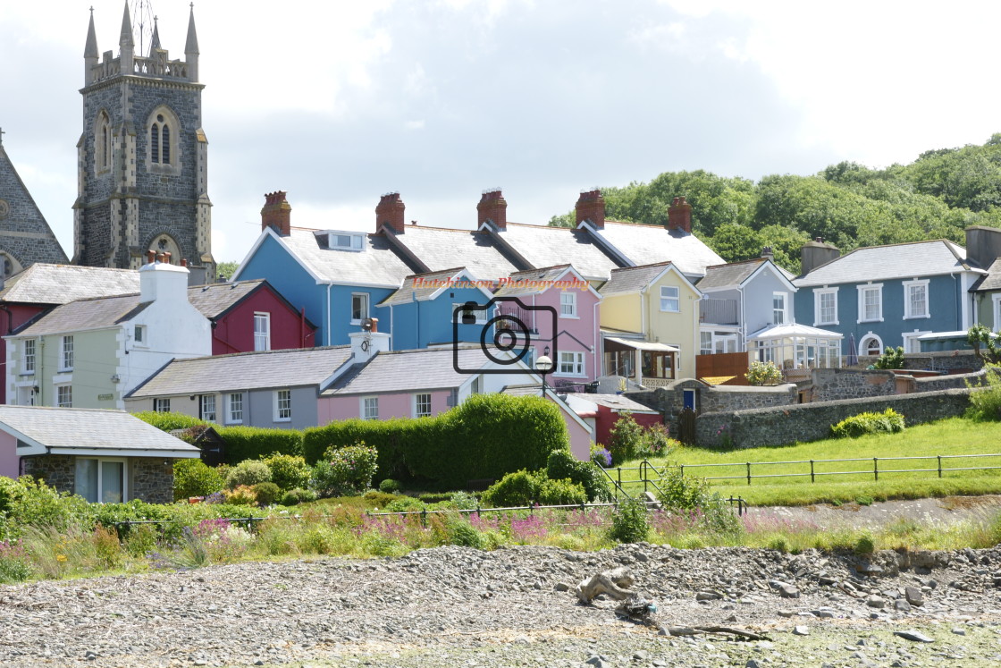 "Aberaeron" stock image