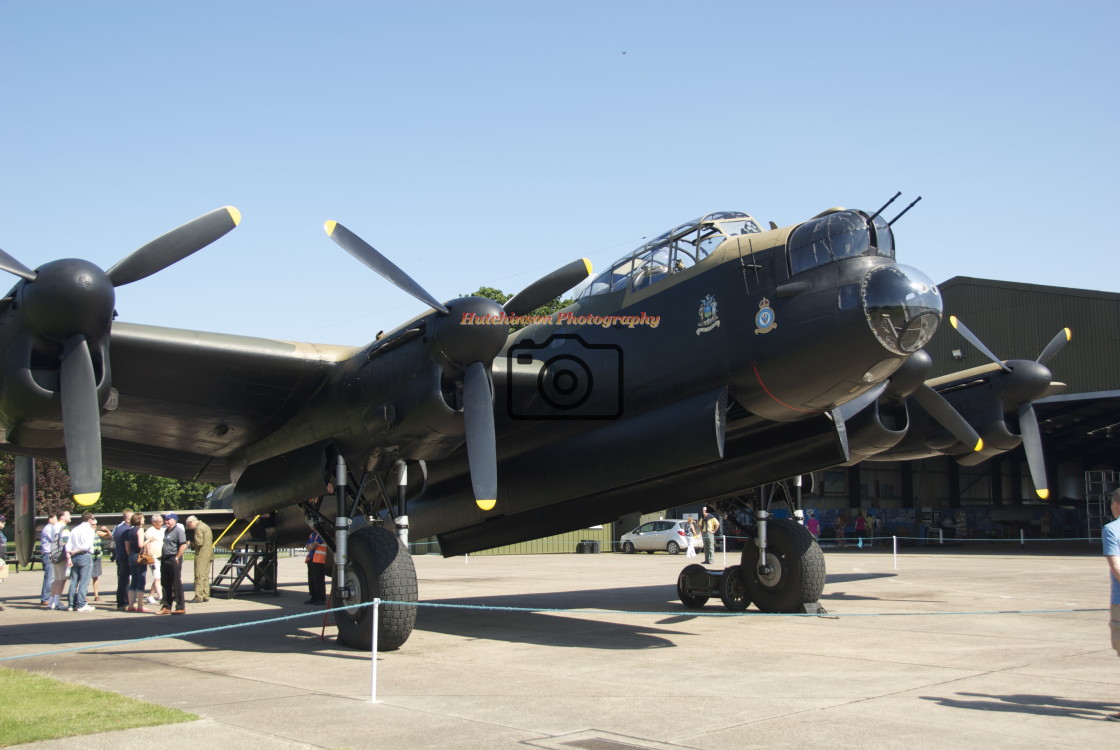 "Avro Lancaster NX611" stock image