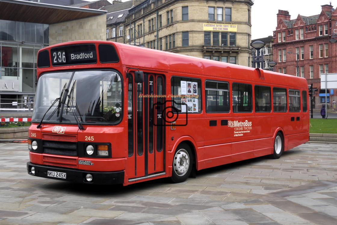 "1981 Leyland National Bus Mk2" stock image