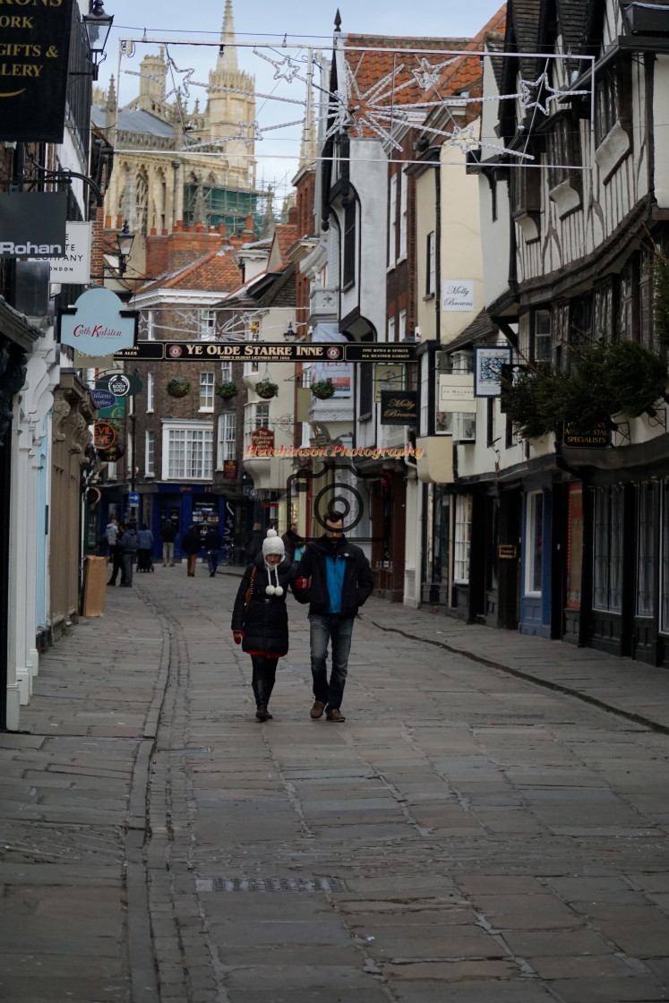 "Stonegate, York" stock image