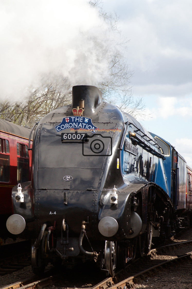 "Sir Nigel Gresley A4 Pacific" stock image