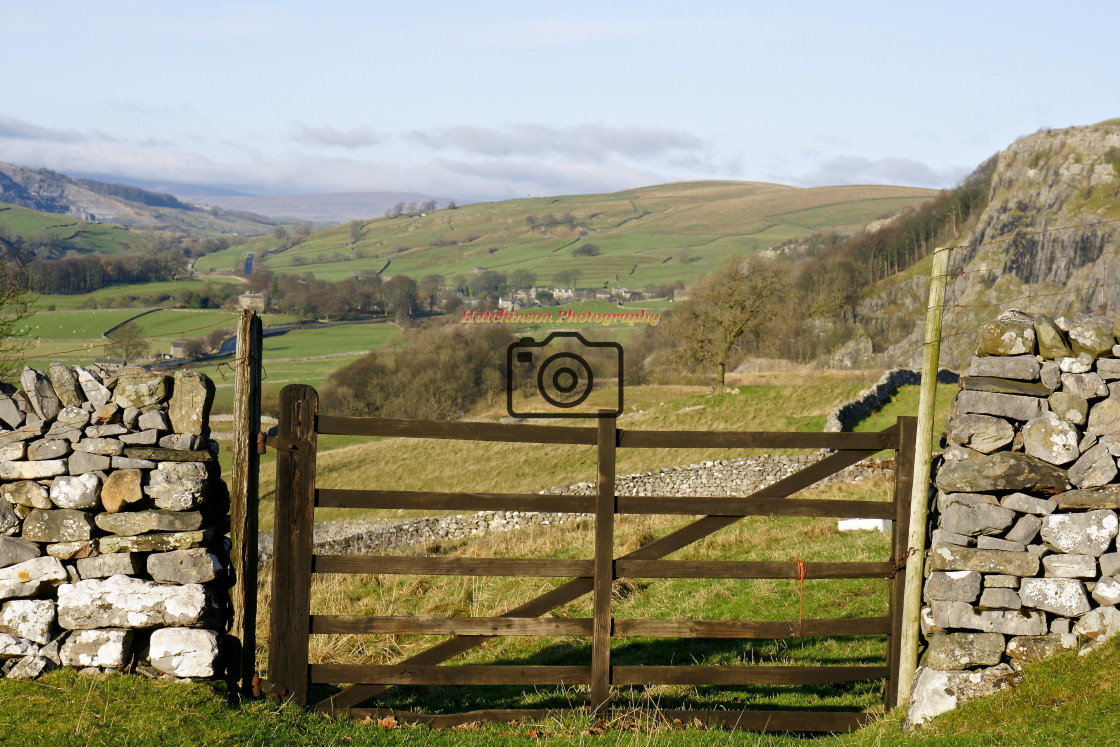 "Ribblesdale, North Yorkshire." stock image