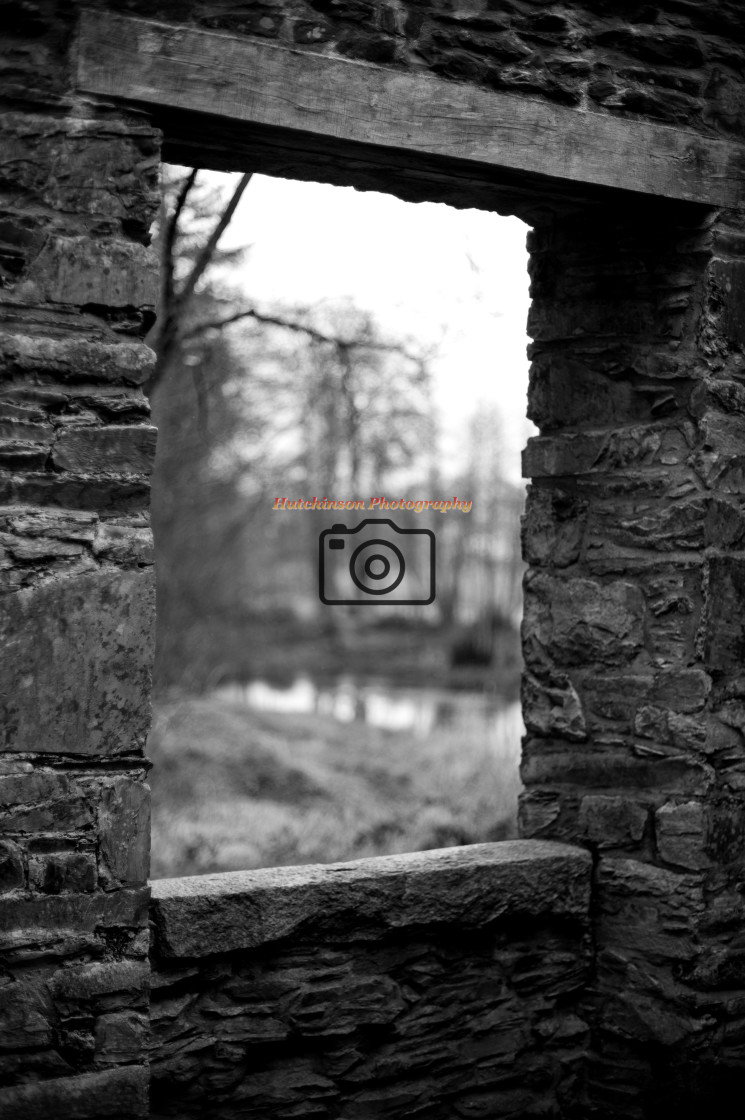 "Stone Window Frame" stock image