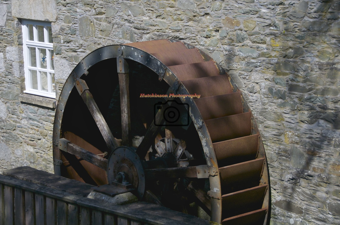 "Mill Waterwheel" stock image