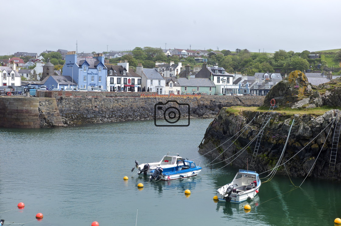 "PortPatrick Harbour, Dumfries and Galloway" stock image