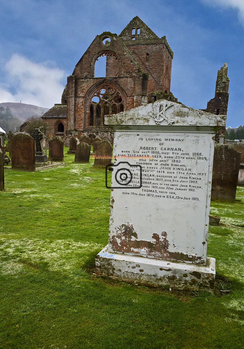 "Sweetheart Abbey," stock image