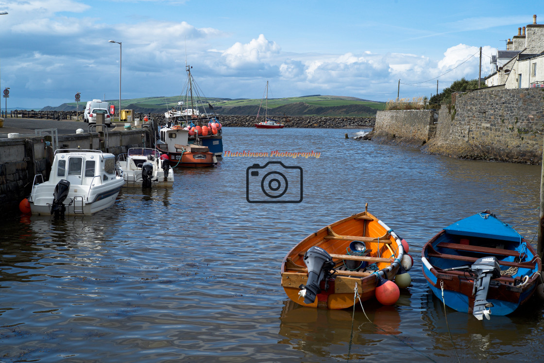 "Port William Harbour" stock image