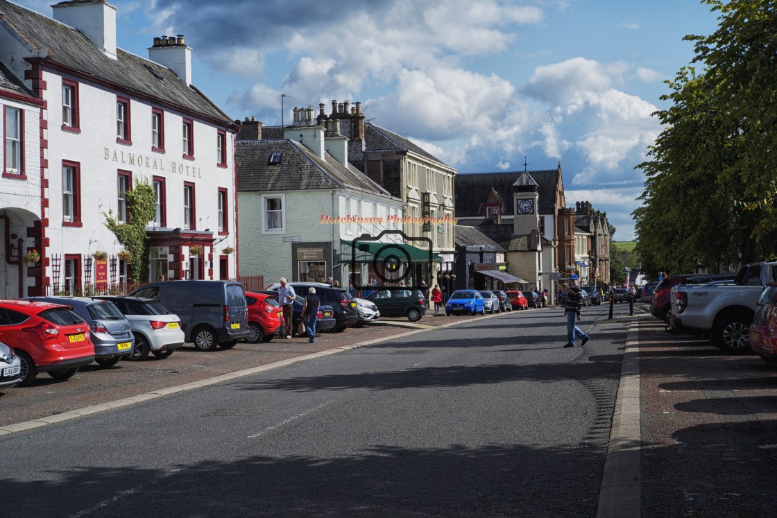 "Moffat, Dumfries and Galloway" stock image