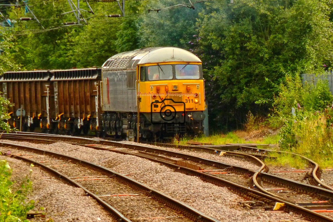 "Ex BR Class 56 311" stock image