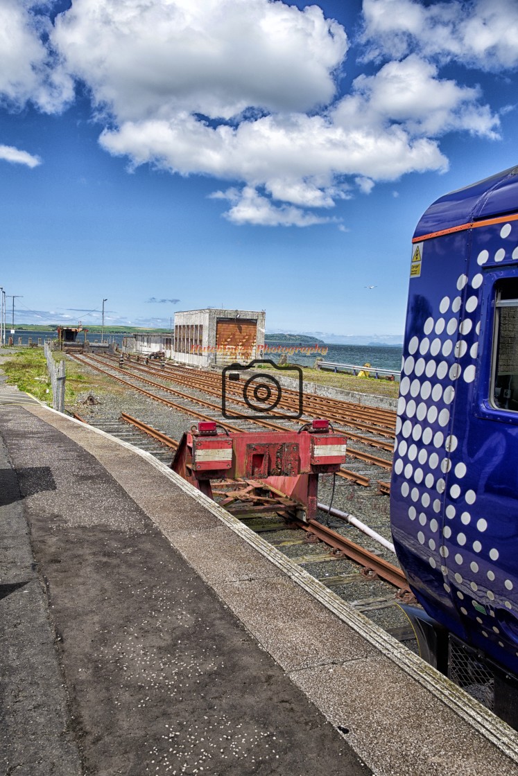 "End of the line" stock image