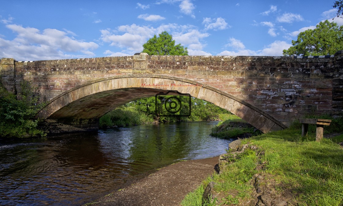 "Bridge over the River Doon" stock image