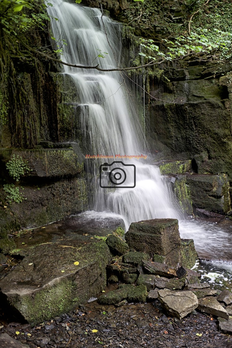 "Harmby Waterfall" stock image